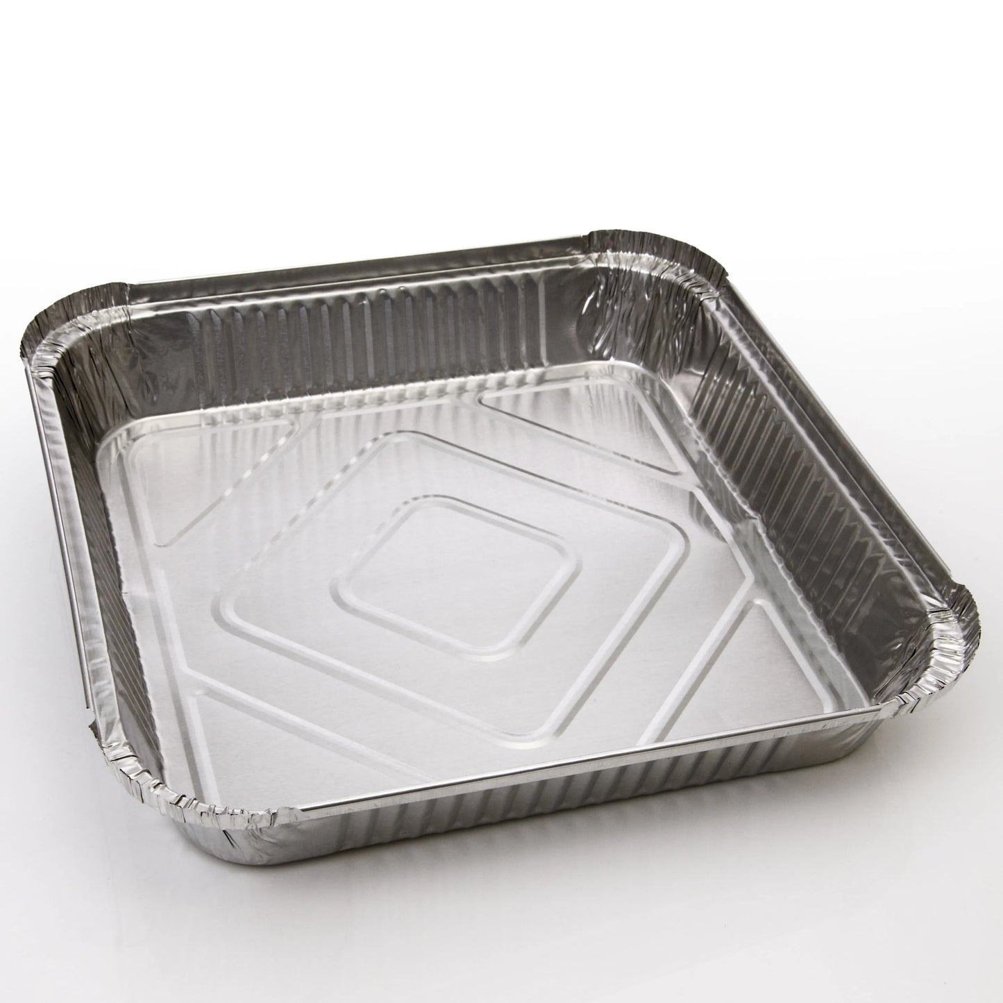 9x9x1.5 Shallow Foil Baking Tray with Lid