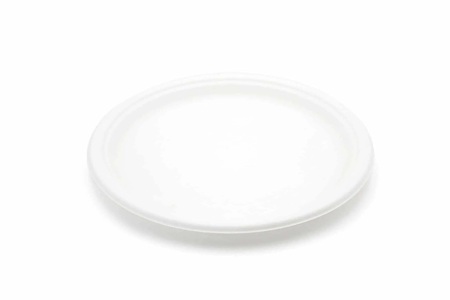 9'' Inch Bagasse Plates  100% Eco-Friendly Sugarcane fiber Disposable Plates