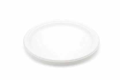 9'' Inch Bagasse Plates  100% Eco-Friendly Sugarcane fiber Disposable Plates