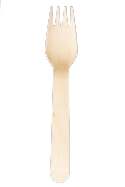Biodegradable Wooden Forks - Brinchwood Cutlery