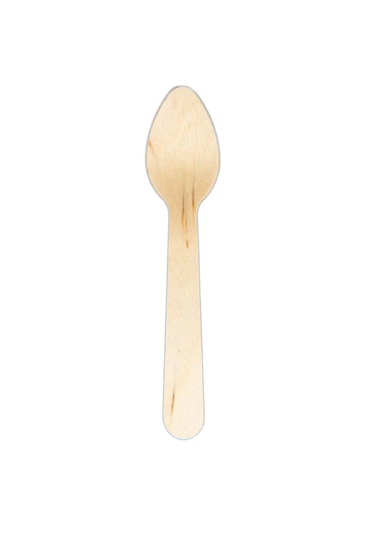 Biodegradable Wooden Tea Spoon- Brinchwood Cutlery