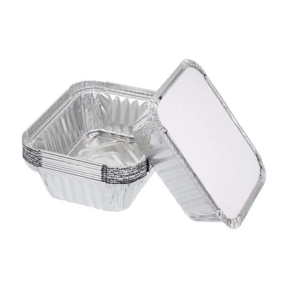 No.2 Aluminium Foil Food Containers With Lids