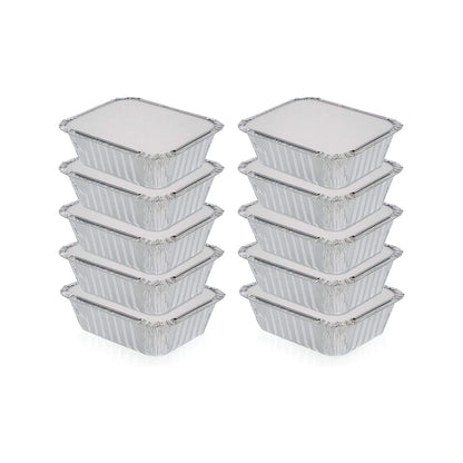 No.2 Aluminium Foil Food Containers With Lids